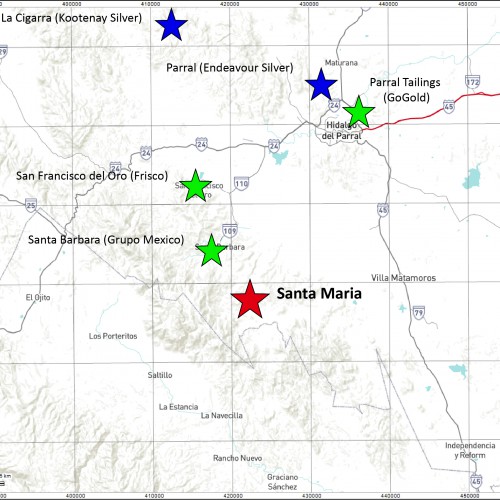 Santa Maria District Map