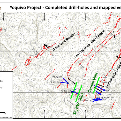 Phase 3 Drilling, holes 1-9, reported July 7, 2022
